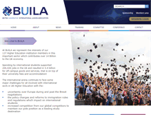 Tablet Screenshot of buila.ac.uk